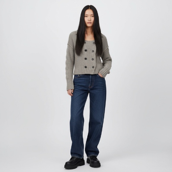 (#135) FREE PEOPLE Wool Blend Sweater - Picture 1 of 4